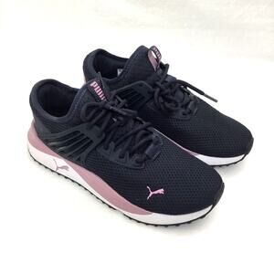 PUMA Pacer Future Women's Sneakers Navy Blue Pink and White Sz 7